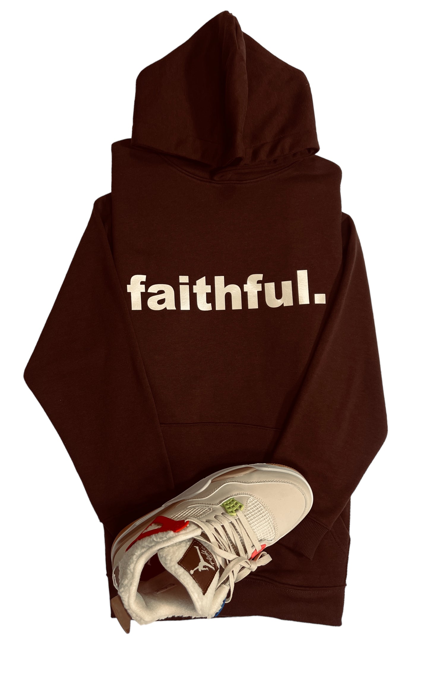 faithful. Coffee/Splash of Cream Hoodie