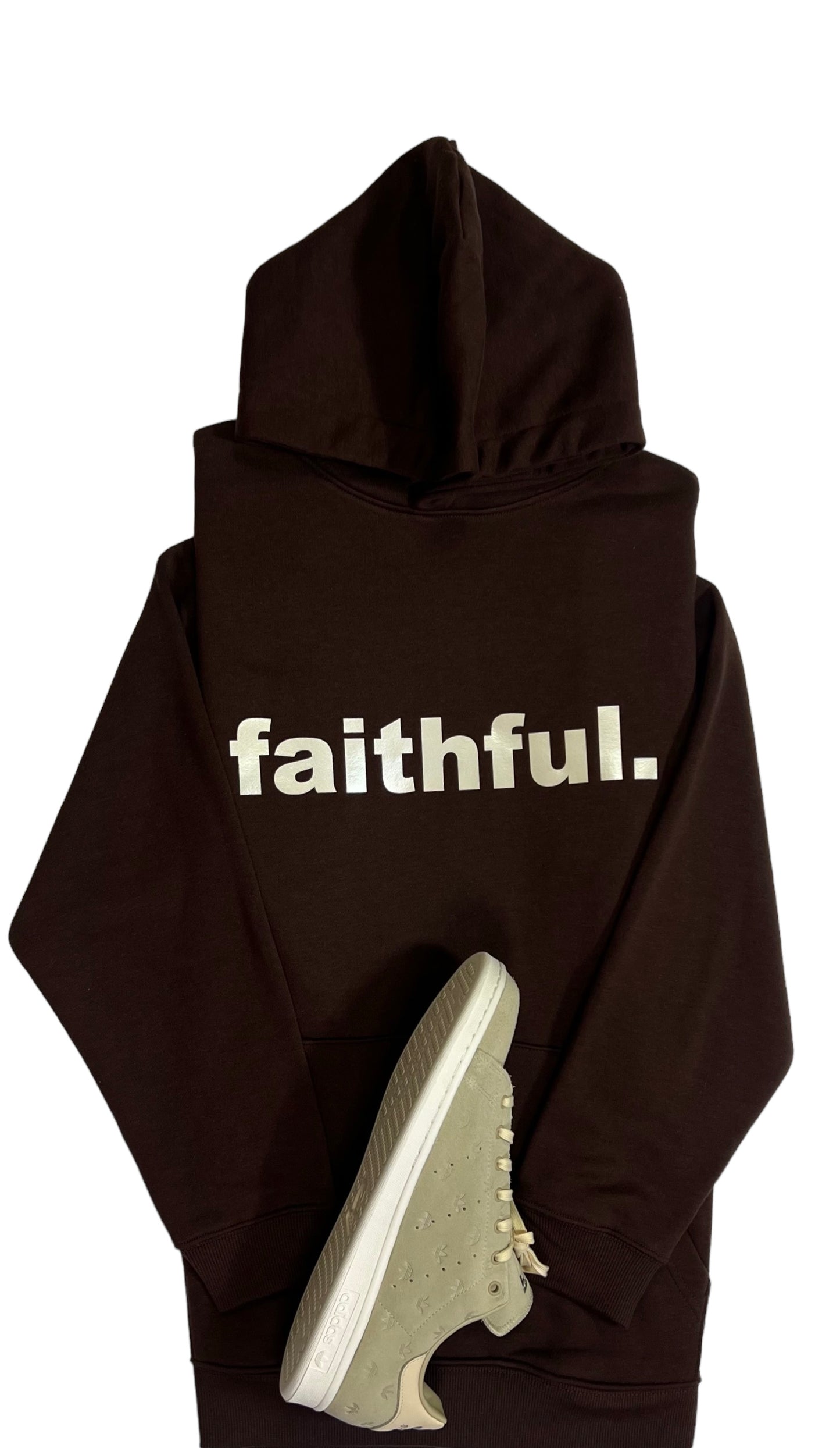 faithful. Coffee/Splash of Cream Hoodie