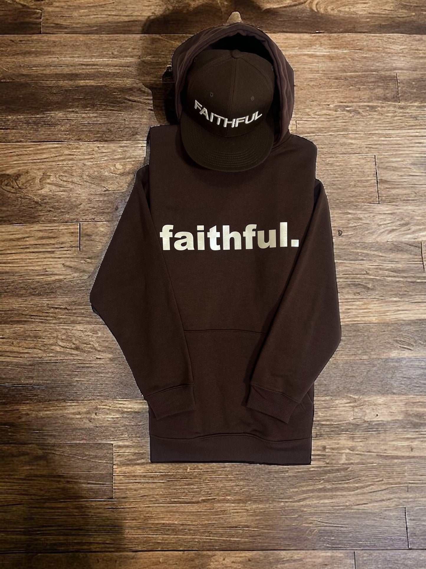 faithful. Coffee/Splash of Cream Hoodie