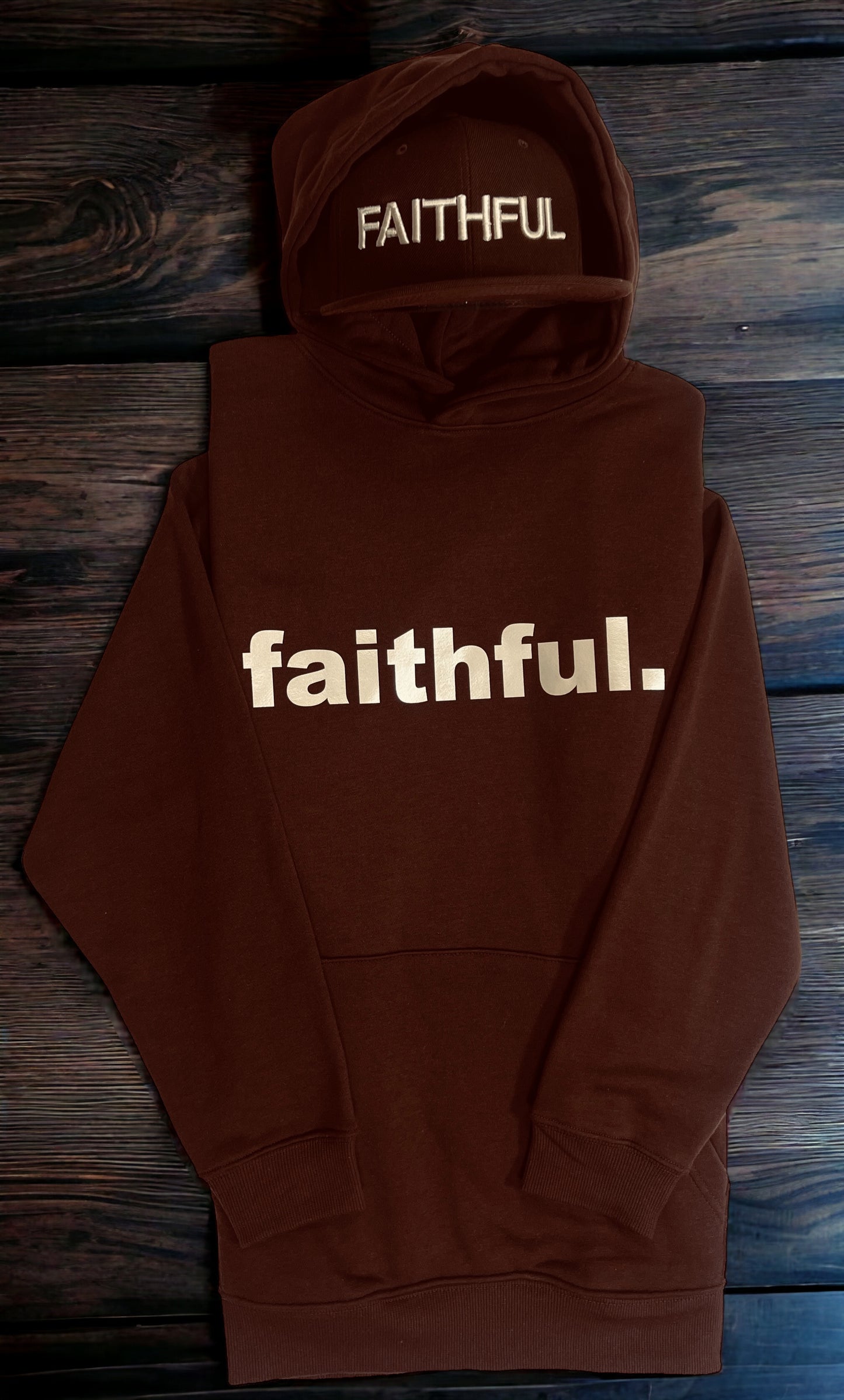faithful. Coffee/Splash of Cream Hoodie