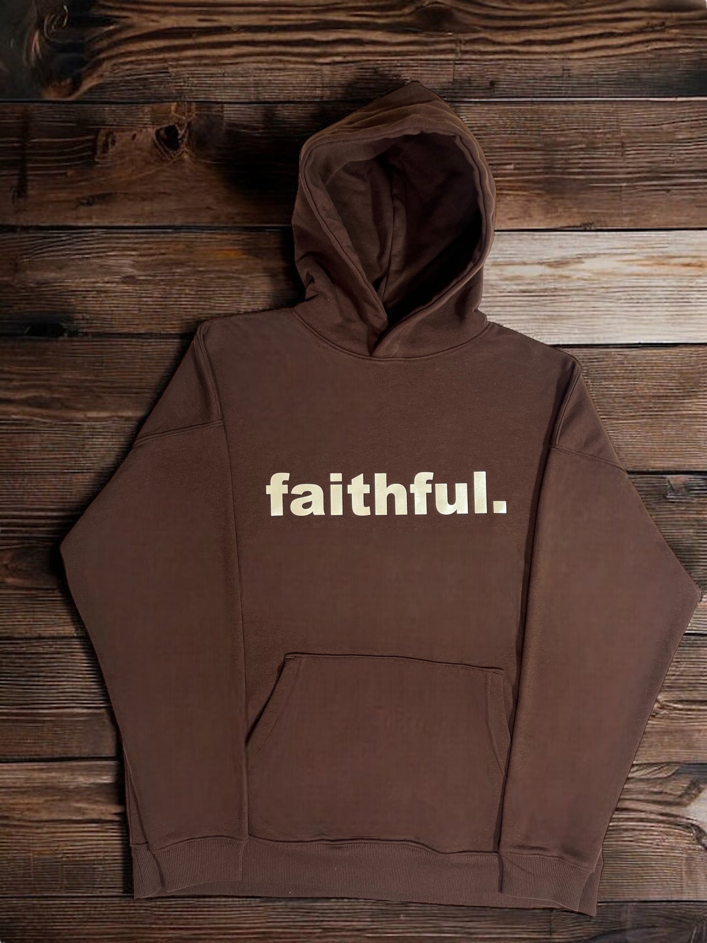 faithful. Coffee/Splash of Cream Hoodie