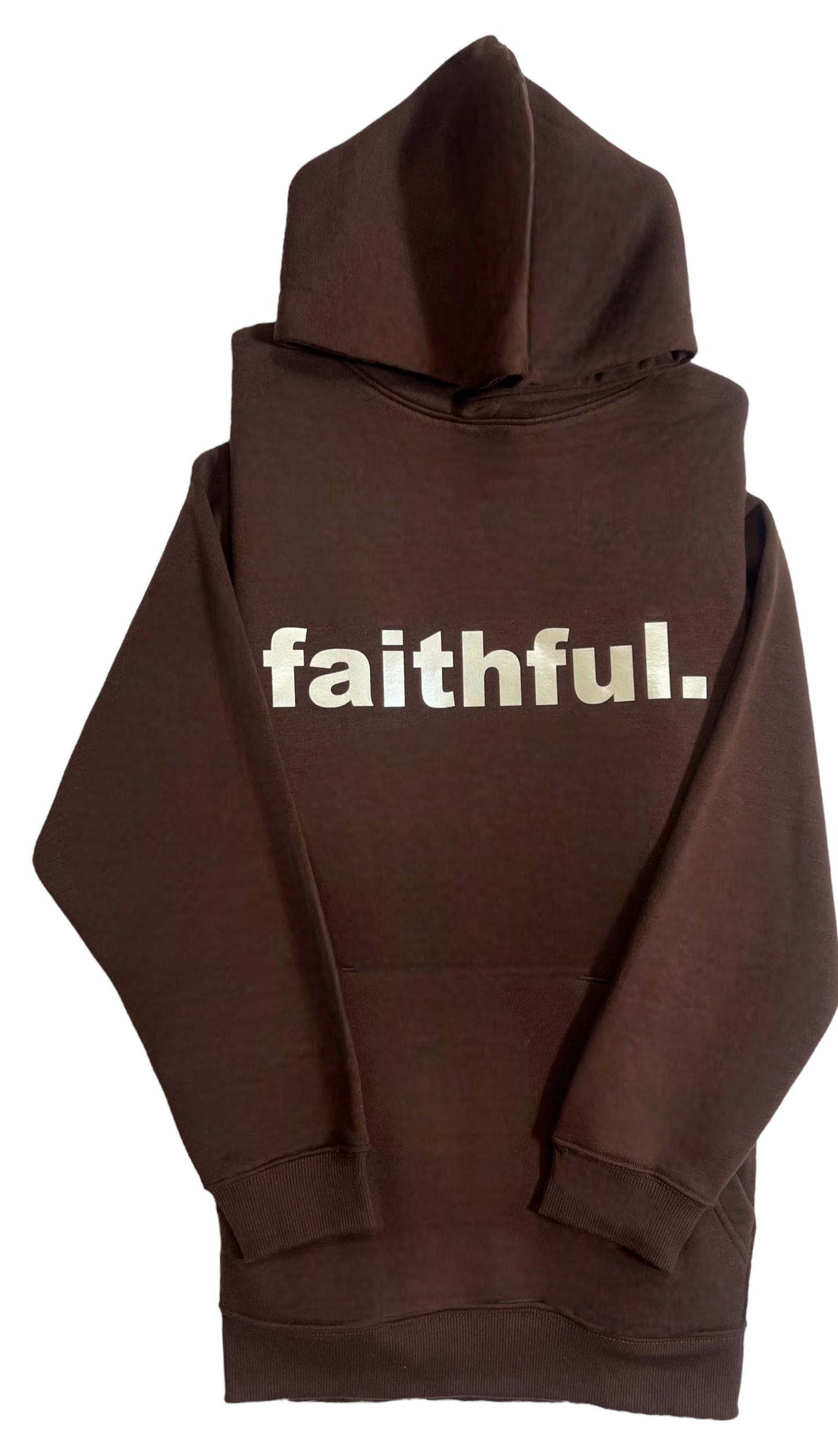 faithful. Coffee/Splash of Cream Hoodie