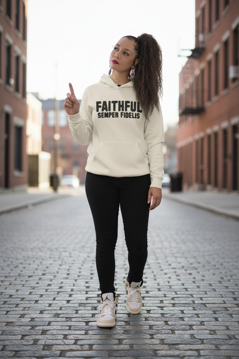FAITHFUL (SEMPER FIDELIS) ALWAYS FAITHFUL HOODIE